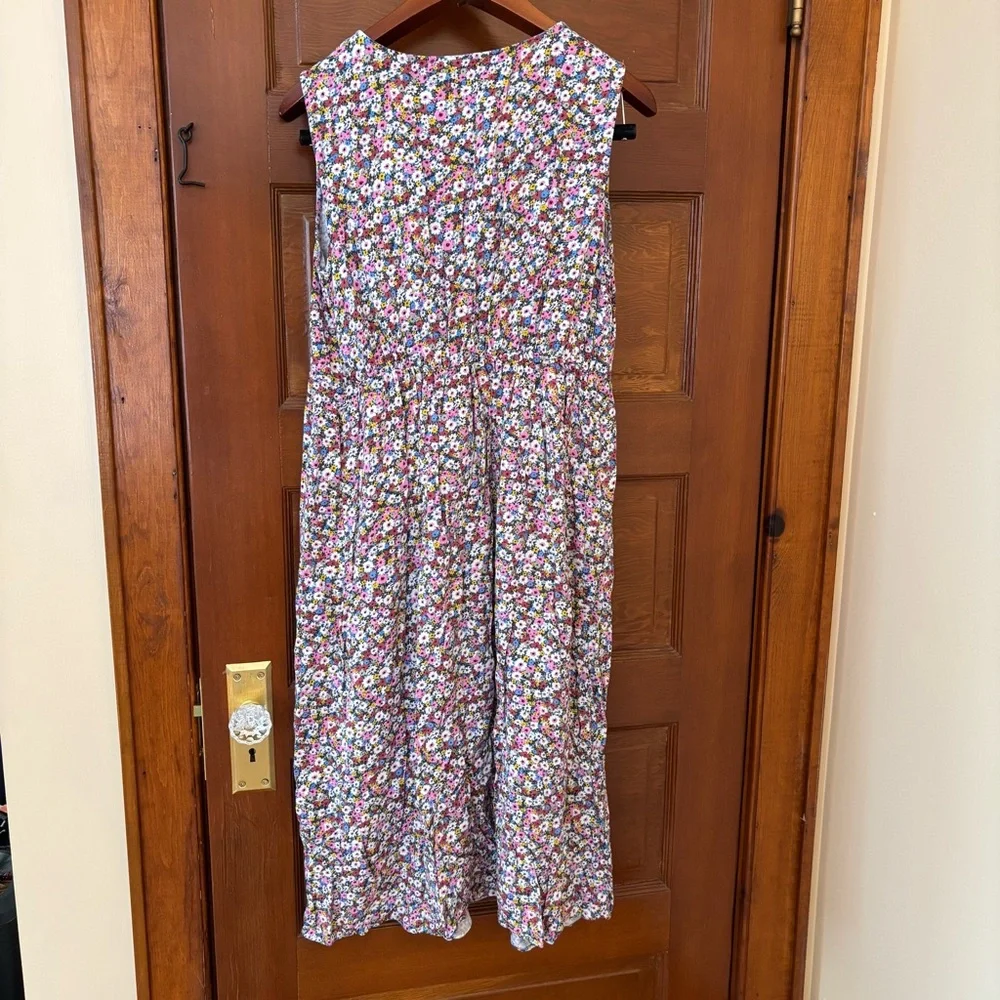 GAP Maternity Ruffle Midi Dress - Picture 3 of 3